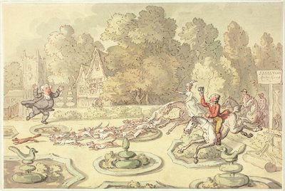 Vicaire enragé - Thomas Rowlandson