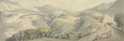 Entrée à Festiniog, Pays de Galles - Thomas Rowlandson