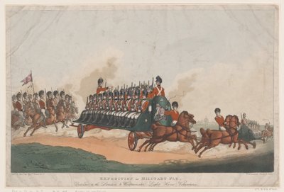 Expédition, ou Mouche militaire, 16 mai 1798 - Thomas Rowlandson
