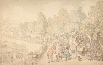 Foire de Fairlop, Essex, vers 1816 - Thomas Rowlandson