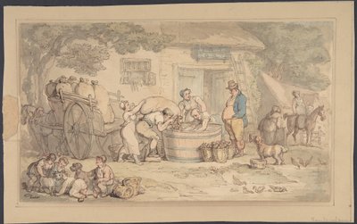 Scène agricole - Thomas Rowlandson
