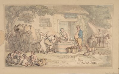 Scène agricole - Thomas Rowlandson