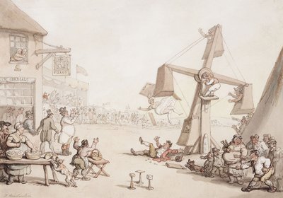 Figures à une foire - Thomas Rowlandson