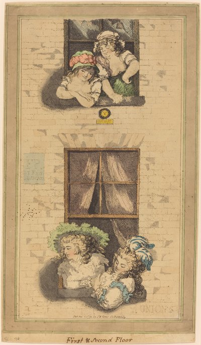 Premier et deuxième étage - Thomas Rowlandson