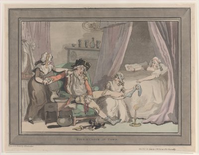 Quatre heures en ville, 20 octobre 1790 - Thomas Rowlandson
