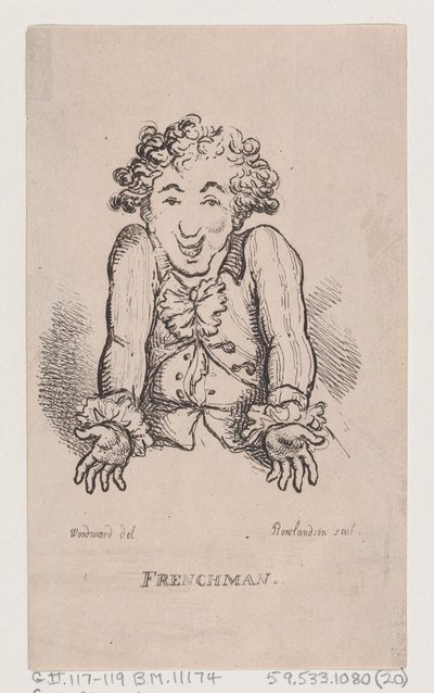 Français, avril 1808 - Thomas Rowlandson