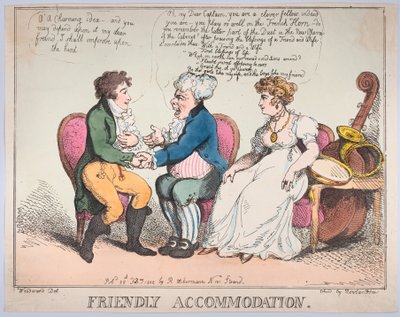 Accord amical, 25 février 1802 - Thomas Rowlandson