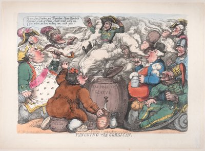 Funcking le Corse - Thomas Rowlandson