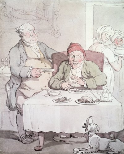 Gourmandise - Thomas Rowlandson