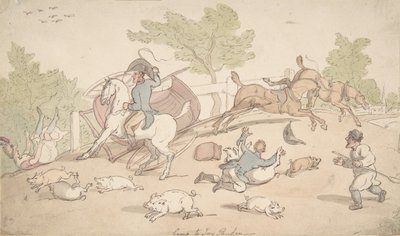 En route vers Ivy Bridge, 1780-1827 - Thomas Rowlandson