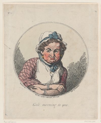 Bonjour à vous, 1er novembre 1799 - Thomas Rowlandson