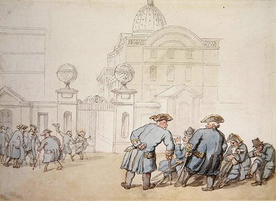 Hôpital de Greenwich - Thomas Rowlandson