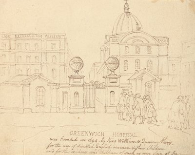 Hôpital de Greenwich - Thomas Rowlandson