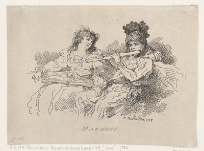 Harmonie, 12 août 1785 - Thomas Rowlandson