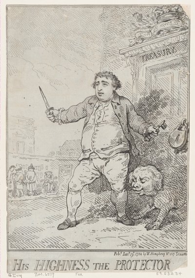 Son Altesse le Protecteur - Thomas Rowlandson