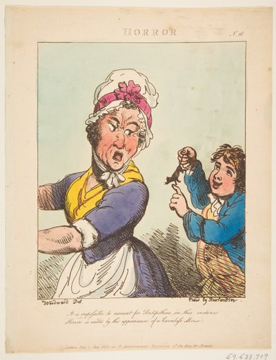 Horreur, 21 janvier 1800 - Thomas Rowlandson