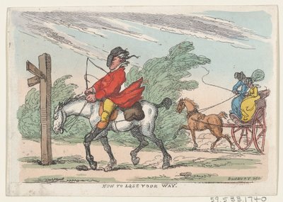 Comment se perdre - Thomas Rowlandson