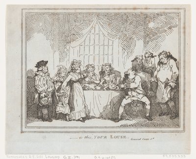 Est-ce votre pou, 1787 - Thomas Rowlandson