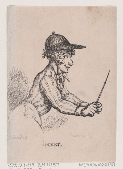 Jockey - Thomas Rowlandson