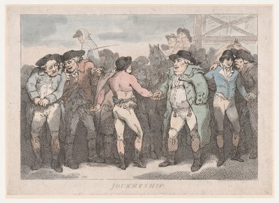Jockeyship, 31 novembre 1785 - Thomas Rowlandson