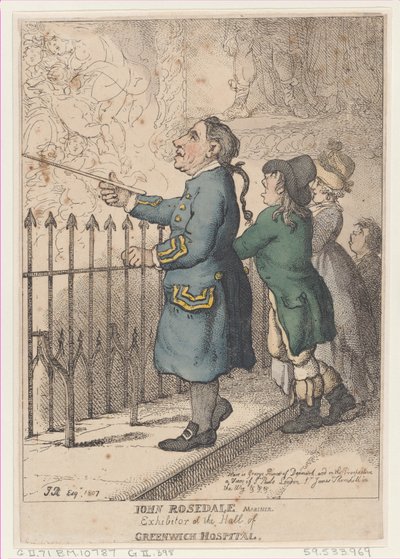 John Rosedale Marin, exposant à la salle de l