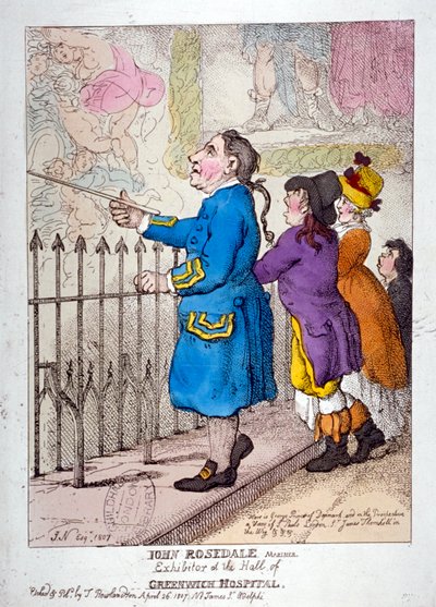 John Rosedale, marin, exposant de la salle de l