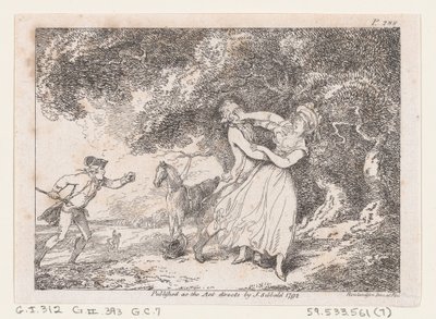 Joseph se hâte de sauver Fanny d