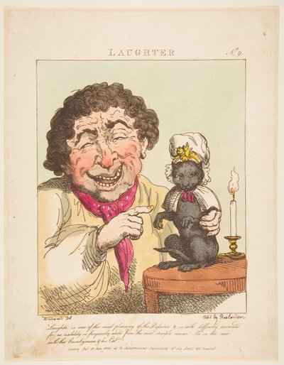 Rire, 21 janvier 1800 - Thomas Rowlandson