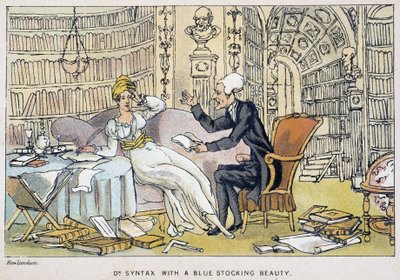 Le docteur et une intellectuelle - Thomas Rowlandson