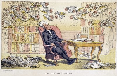 Le rêve du docteur - dans « Les trois tours du docteur Syntax : à la recherche du pittoresque, de la consolation et d