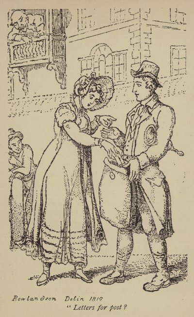 Des lettres à poster? - Thomas Rowlandson
