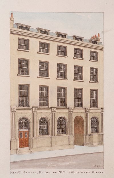 Lombard Street, Londres - Thomas Rowlandson