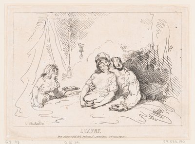 Luxe, 7 mars 1786 - Thomas Rowlandson