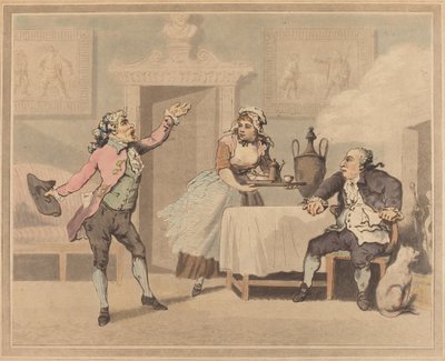 Manager et Spouter - Thomas Rowlandson