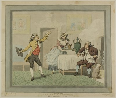 Gestionnaire et distributeur - Thomas Rowlandson