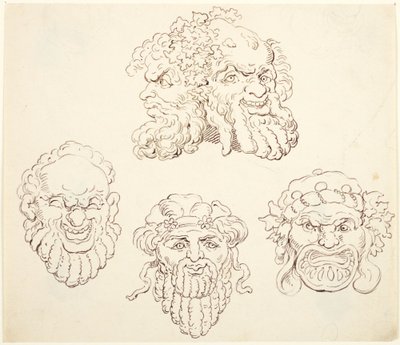 Masques - Thomas Rowlandson