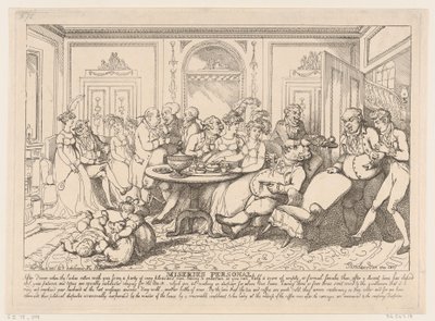Misères personnelles, 12 juin 1807 - Thomas Rowlandson