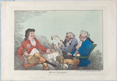 Prêteurs sur gages - Thomas Rowlandson