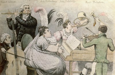 Fête musicale - Thomas Rowlandson