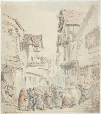 Rue du Poivre - Thomas Rowlandson