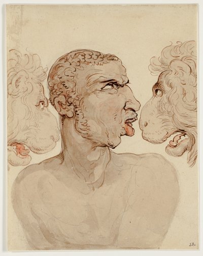 Étude physiognomique de la tête d