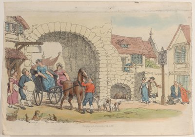 Planche 21, du Monde en miniature, 1816 - Thomas Rowlandson