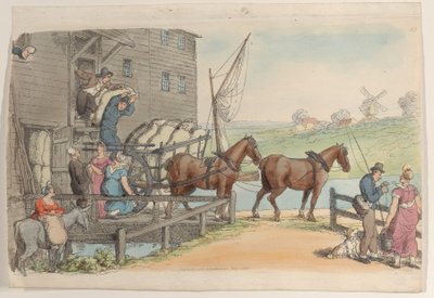 Planche 23, du Monde en miniature, 1816 - Thomas Rowlandson