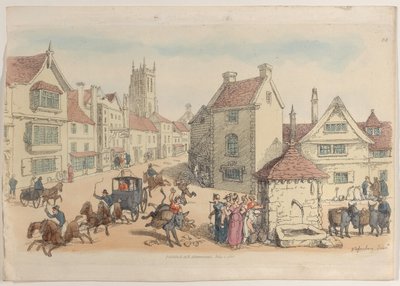 Planche 24, du Monde en miniature, 1816 - Thomas Rowlandson