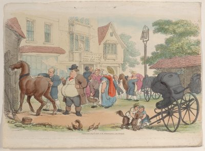 Planche 27, du Monde en miniature - Thomas Rowlandson