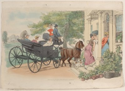 Planche 28, du Monde en Miniature, 1816 - Thomas Rowlandson