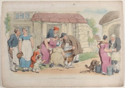 Planche 2, du Monde en miniature, 1816 - Thomas Rowlandson