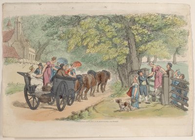 Planche 33, du Monde en miniature - Thomas Rowlandson