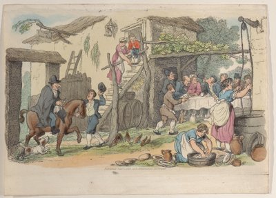 Planche 34, du Monde en miniature - Thomas Rowlandson