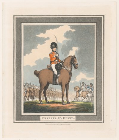 Préparez-vous à garder, 1er septembre 1798 - Thomas Rowlandson